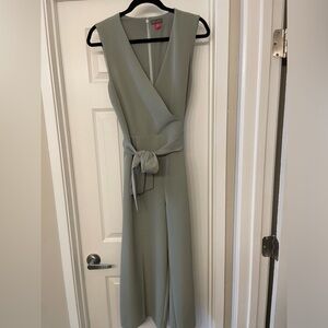 Vince Camuto Sage Green Jumpsuit